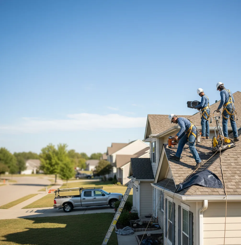 Emergency Roof Repair in Fremont, MI